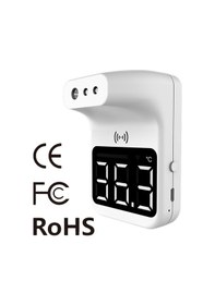 Resim Sones K3 Mini Eller Serbest Temassız Alın Vücut Kızılötesi Termometre 