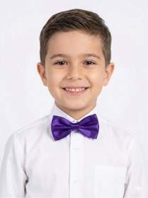 Resim Masal Dünyası Bursa Minik Beyefendiler İçin Stil İkonu: Ayarlanabilir Saten-Mat Çocuk Papyonları (Renk Çeşitleri Mevcut) 