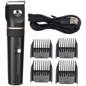 Resim Tongxida Sessiz Usb Şarjlı Evcil Hayvan Tıraş Makinesi - 5 Hızlı Profesyonel Kedi Köpek Bakım Aleti Farklı Renklerde Çok Renkli 