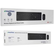 Resim ACER eMachines, EAK920, Siyah, 2.4Ghz Kablosuz, Türkçe Q, Klavye Mouse Set 