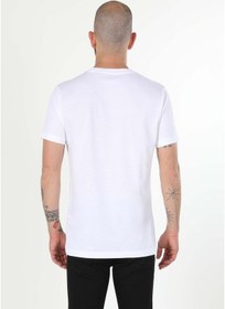 Resim Colin's Colins Regular Fit Yuvarlak Yaka Erkek Beyaz Kısa Kol Tişört Cl1056656 Q1.v2 Ofw Beyaz 
