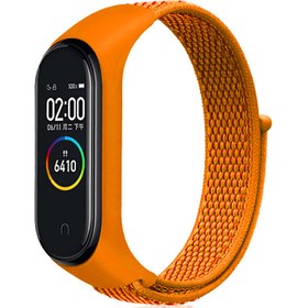 Resim Xiaomi Mi Band 5 Uyumlu KRD-03 Hasır Zore Kordon-NO15 