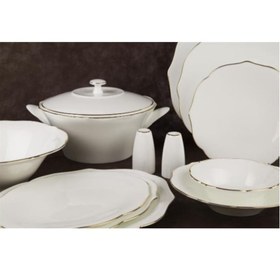 Resim Mikasa Moor Bellini Gold 74 Parça Yemek Takımı 