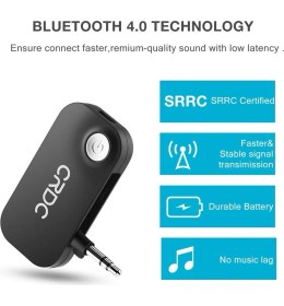 Resim Profisher Bluetooth 4.0 Araç Kiti Ses Müzik Kablosuz Alıcı Adaptörü Crdc 