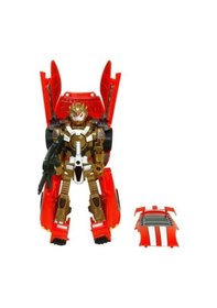 Resim Transformers Conversion Dönüşebilen Robot Araba Kırmızı 