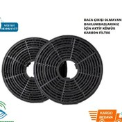 Resim Siemens Uyumlu Lc65Kaj60T- Lc95Ka670T Davlumbaz Karbon Filtre - 415753759 