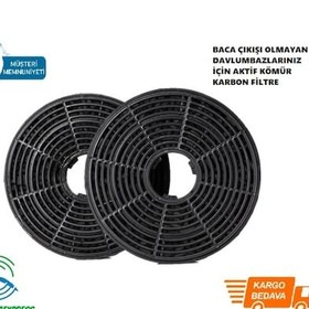 Resim Siemens Uyumlu Lc65Kaj60T- Lc95Ka670T Davlumbaz Karbon Filtre - 415753759 