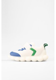 Resim Vicco Bread Işıklı Unisex Okul Öncesi Beyaz Spor Ayakkabı Beyaz 