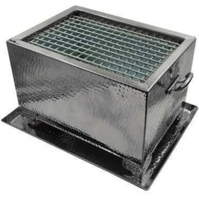 Resim Anka Krom Masa Üstü Mangal 