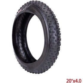 Resim Springsun 20x4.0 Siyah Lastik, Orman Yolları Ve Şiddetli Yollarda İdeal Performans - 60tpı Kaykay Lastiği 