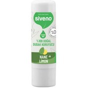 Resim Siveno %100 Doğal Dudak Koruyucu Nane & Limon 6 gr 