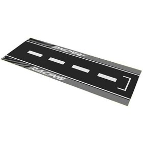 Resim GOGOPREMİUM UNİVERSAL GRİ DESENLİ 80 X 220 cm KAYDIRMAZ MOTOSİKLET HALISI 