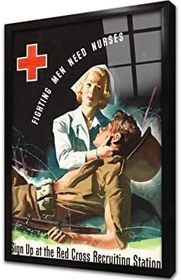 Resim Jon Whitcomb Çerçeveli Cam Tablo 20x30 cm CA31113 