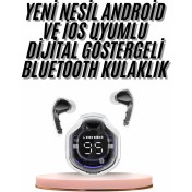 Resim Techno Stock 2025 Model Kablosuz Bluetooth Kulaklık Anc Enc Destekli Hifi Stereo 
