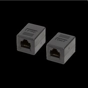 Resim Cat6 Rj45 Ara Dişi-Dişi Siyah 