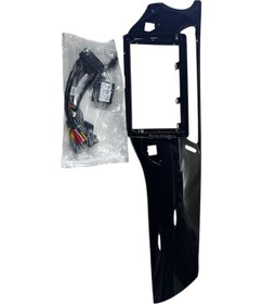 Resim Citroen C3 2010 Piano Black 9'' Multimedya Çerçevesi Yüksek Kalite 9" 