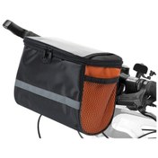 Resim Fosenze Oranj Bisiklet Direksiyon Çantası - Geniş Kapasiteli, 600d Mesh Malzeme, Tüm Bisikletlere Uygun, Kolay Kurulum Turuncu 