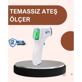 Resim TeknoKapsül Temassız Dijital Ateş Ölçer Büyük Ekranlı Hızlı Okuma 