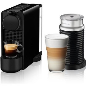 Resim Nespresso C46B Essenza Plus Black Bundle Kapsüllü Kahve Makinesi 