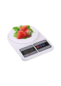 Resim S Line Dijital Mutfak Tartısı Lcd Ekranlı, 10kg Kapasiteli, Hassas Ölçüm 
