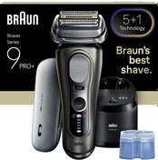 Resim Braun Series 9 Pro+ Elektrikli Tıraş Makinesi, Islak Ve Kuru, Smartcare Merkezi, 9675cc 1 Saat 