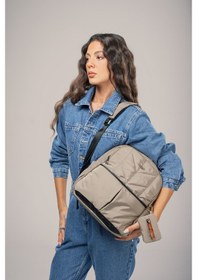 Resim Ççs Kadın Sırt Çantası Ccs17749 Std / Bej Bej 