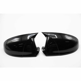 Resim Chevrolet Cruze 2012-2016 Piano Black Batman Yarasa Ayna Kapağı 