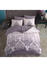 Resim Ranforce Tek Kişilik Nevresim Takımı Desire Gülkurusu Gül Kurusu 