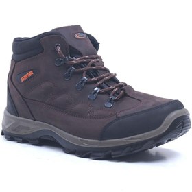 Resim Scooter M5538cko Kahverengi Crazy Deri Su Geçirmez Outdoor Trekki 