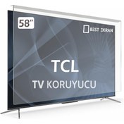 Resim TCL Uyumlu 58" inç 147 Ekran Tv Ekran Koruyucu 