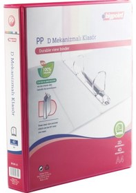 Resim Bigpoint 4D Mekanizmalı Klasör 5 cm Açık Kırmızı 