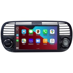Resim Celali Tuning Fiat 500 Android 12 Carplay Navigasyon Multimedya - 2gb Ram 32gb Hdd 