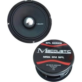 Resim Macoustic Msk-8m Spl 400RMS 20CM Midrange Hoparlör 