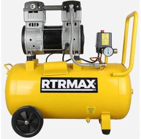 Resim RTRMAX RTM735 Sessiz Hava Kompresörü 50 Lt 1.50 Hp / 1.10 Kw 8 Bar 