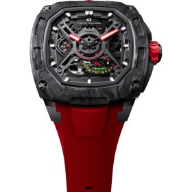 Resim Tsar Bomba Dark Matter 5 Otomatik Saat TB8605 Kırmızı 