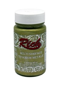 Resim Rich Multi Surface Titanium Metalik Boya 90 Cc. 2516 Vanilya 