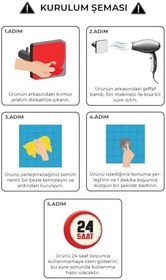 Resim Ömür Boyu Paslanmaz Çelik Gold Kağıt Havlu Askısı,rulo Kağıt Havluluk,kağıthavlu Asacağı Yapışkanlı 