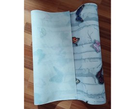 Resim Style Desenli Kaymaz Raf Dolap ve Çekmeçe Örtüsü / Eni :50 cm x 15 mt 