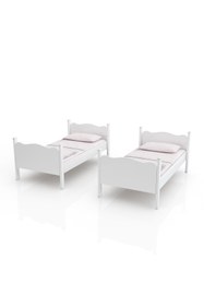 Resim Patiko Furniture Mdf Ayaklı Ayrılabilir Ranza (90X190) 