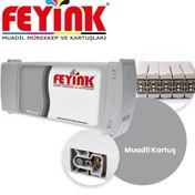 Resim FEYİNK ® Hp 711 Yellow (Y) Orijinal Mürekkep Dolumlu Feyink Kartuş 300 ml Sarı 