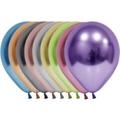 Resim Balonevi Balon 12" Krom Karışık 50 Li 