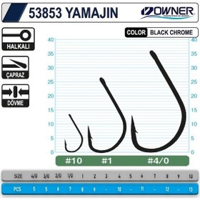 Resim 53853 Yamajin With Eye Black Chrome İğne 10 