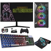 Resim Gaming Game Cachex Amd Ryzen 5 5600 Amd Radeon Rx 6700 Xt 12gb 16gb Ram 512gb E Ssd 24' Oyuncu Bilgisayarı 
