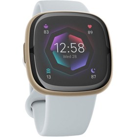 Resim Fitbit Sense 2 Akıllı Saat Gold/mavi 
