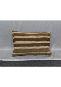 Resim Zehra Abla Halı Yeni El Dokuma Dekoratif Kilim Kırlent Yastık Kılıfı 6671 Çok Renkli 