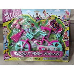 Resim Sally'nin Bisiklet, Kaykay Ve Scooter'ı 