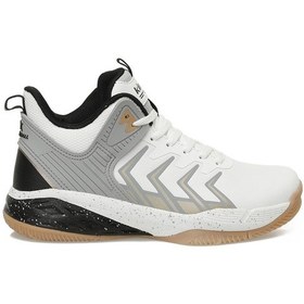 Resim Kinetix Harger Pu 5pr Beyaz Unisex Basketbol Ayakkabısı Beyaz-a Grı-karamel 
