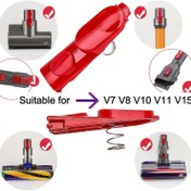 Resim 1 adet/2 adet Vakum Temizleyici Aksesuar Hızlı Çıkarma Düğmesi V7 V8 V10 V11V15 için, Vakum Temizleyici Bakım Değişim Parçaları, Yaylı, Kolay Kurulum, Anahtarsız Kurulum, Pilsiz, Şarj Olmayan Güç Modu 