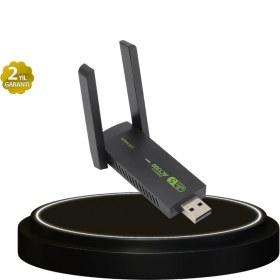 Resim Dual Band USB Wifi Adaptör - 1200 Mbps Hız - Lisinya 