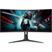 Resim AOC CU34G2/BK 34" 100Hz 1ms (HDMI+Display) FreeSync QHD Monitör 